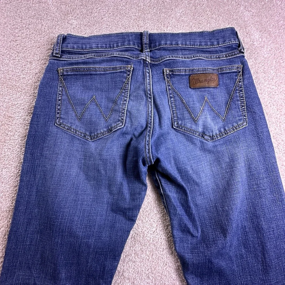 Wrangler Retro Jeans Mens 32x36 *32x33* Blue Slim Straight‎